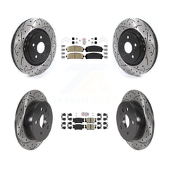 Transit Auto KDA-102612 Disc Brake Kit for 2022 Toyota Camry - Front and Rear product image