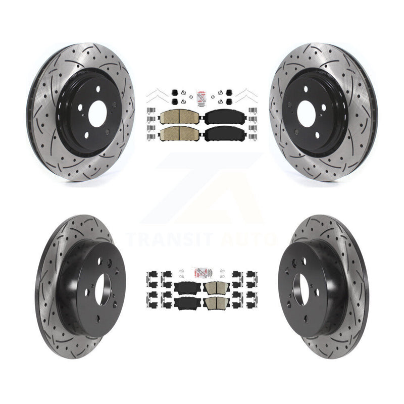 Transit Auto KDA-102612 Disc Brake Kit for 2022 Toyota Camry - Front and Rear product image