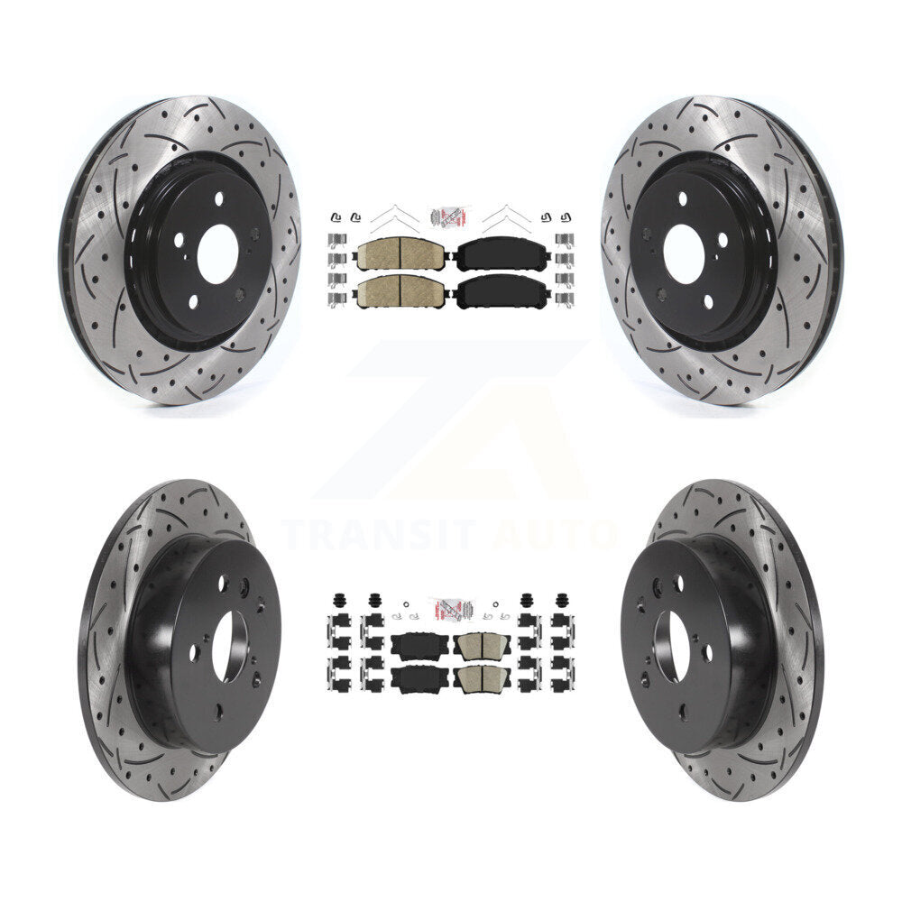 Transit Auto KDA-102613 Disc Brake Kit for 2022 Toyota Camry - Front and Rear product image