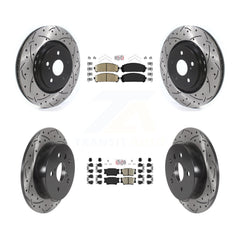 Transit Auto KDA-102613 Disc Brake Kit for 2022 Toyota Camry - Front and Rear product image