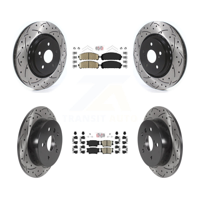 Transit Auto KDA-102613 Disc Brake Kit for 2022 Toyota Camry - Front and Rear product image