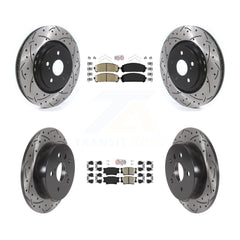 Transit Auto KDA-102614 Disc Brake Kit for 2022 Toyota Camry - Front and Rear product image