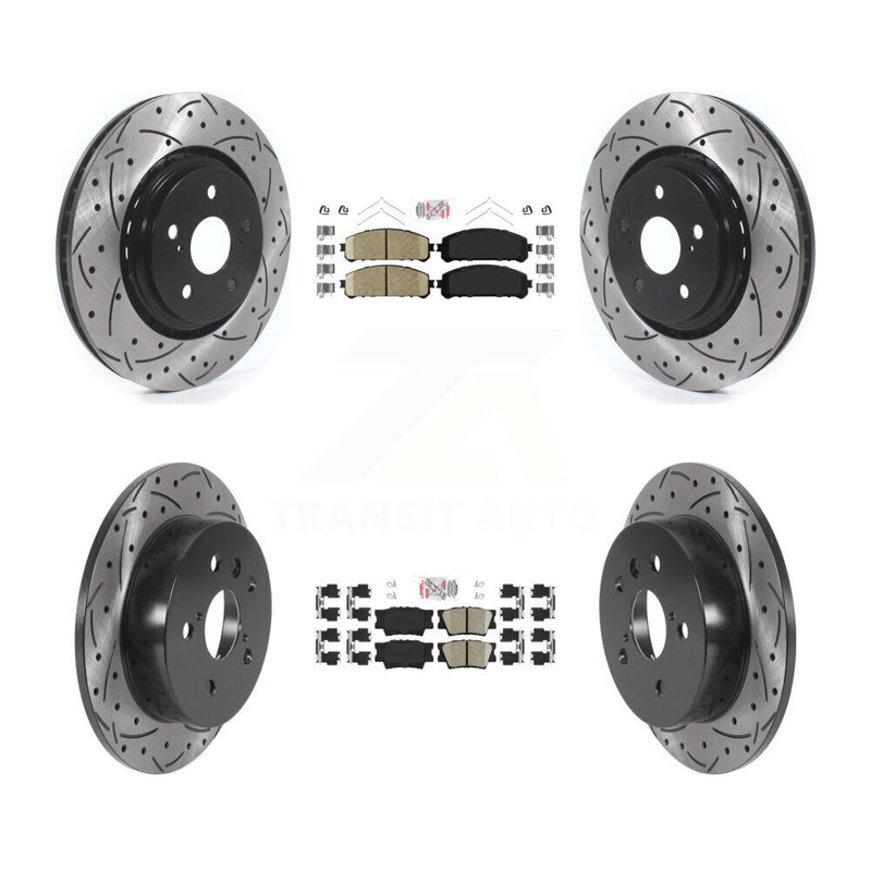 Transit Auto KDA-102614 Disc Brake Kit for 2022 Toyota Camry - Front and Rear product image