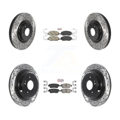 Transit Auto KDA-102618 Disc Brake Kit for 2012 Hyundai Genesis - Front and Rear product image