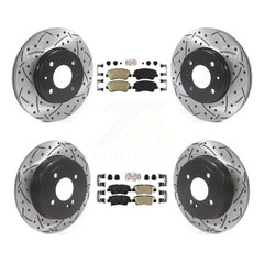 Transit Auto KDA-102624 Disc Brake Kit for 2012-2018 Kia Rio, Hyundai Accent - Front and Rear product image