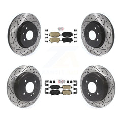 Transit Auto KDA-102627 Disc Brake Kit for 2012-2017 Kia Rio - Front and Rear product image