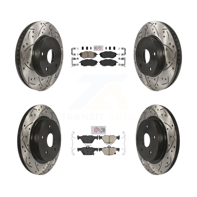 Transit Auto KDA-102628 Disc Brake Kit for 2015 Subaru Legacy - Front and Rear product image