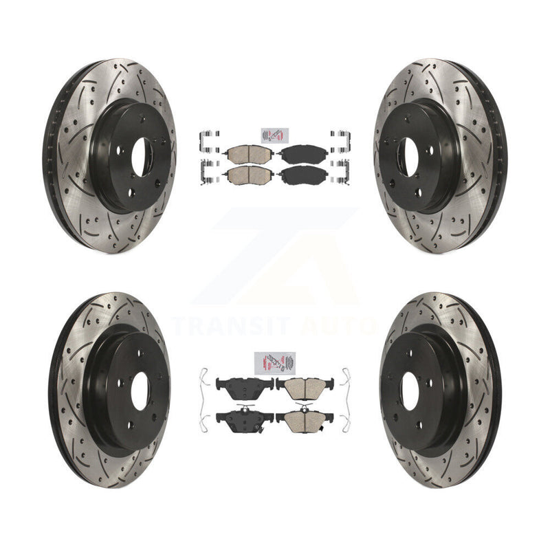 Transit Auto KDA-102630 Disc Brake Kit for 2015 Subaru Legacy - Front and Rear product image