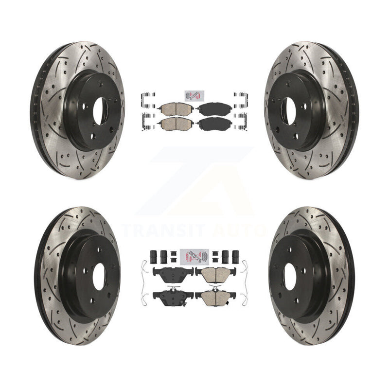 Transit Auto KDA-102631 Disc Brake Kit for 2015 Subaru Legacy - Front and Rear product image