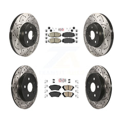 Transit Auto KDA-102635 Disc Brake Kit for 2019 Toyota Corolla - Front and Rear product image