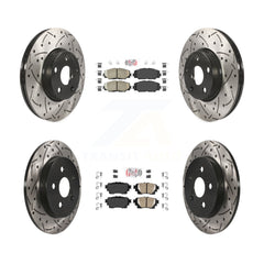 Transit Auto KDA-102637 Disc Brake Kit for 2019 Toyota Corolla - Front and Rear product image