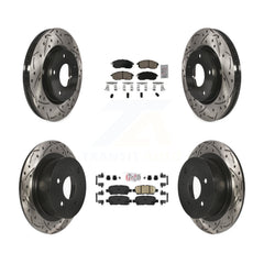 Transit Auto KDA-102642 Disc Brake Kit for 2013-2019 Nissan Sentra - Front and Rear product image