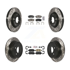Transit Auto KDA-102644 Disc Brake Kit for 2013-2019 Nissan Sentra - Front and Rear product image