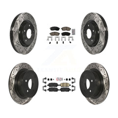Transit Auto KDA-102646 Disc Brake Kit for 2017-2019 Nissan Sentra - Front and Rear product image