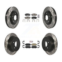 Transit Auto KDA-102647 Disc Brake Kit for 2017-2019 Nissan Sentra - Front and Rear product image