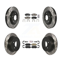 Transit Auto KDA-102648 Disc Brake Kit for 2017-2019 Nissan Sentra - Front and Rear product image