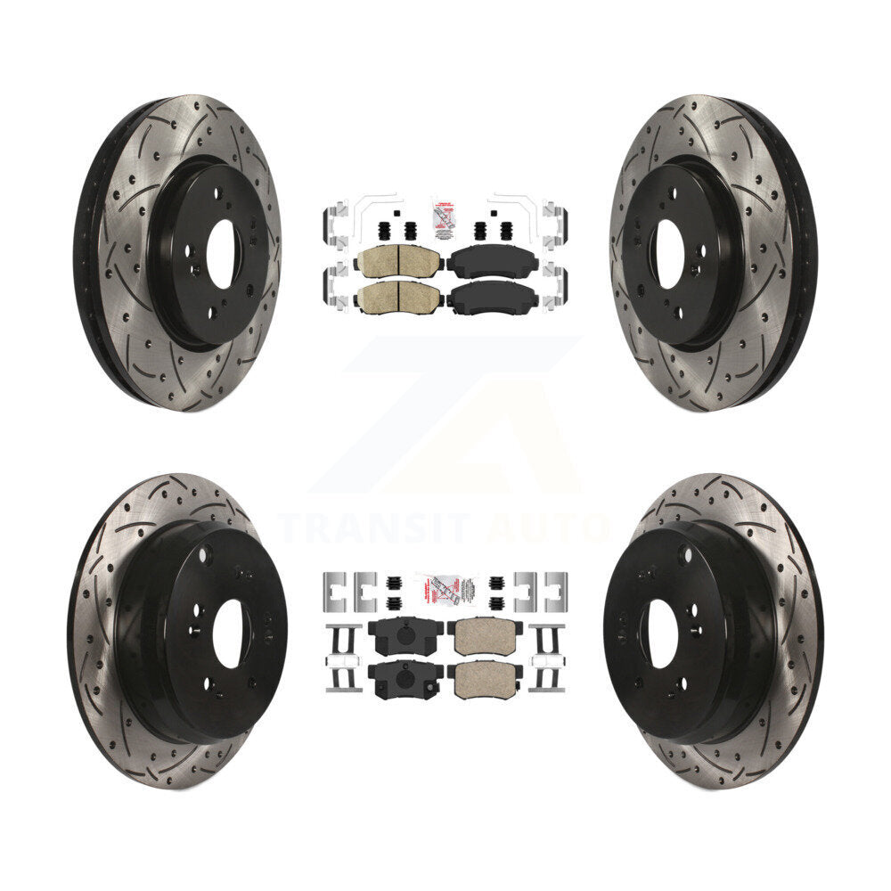 Transit Auto KDA-102651 Disc Brake Kit for 2007-2012 Acura RDX - Front and Rear product image