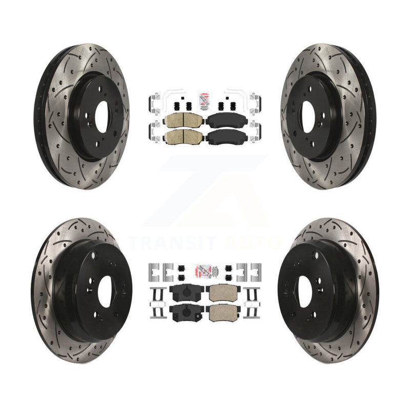Transit Auto KDA-102651 Disc Brake Kit for 2007-2012 Acura RDX - Front and Rear product image