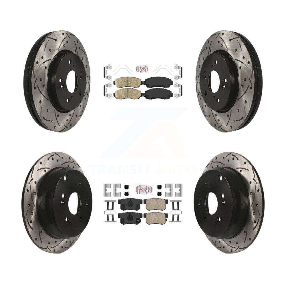 Transit Auto KDA-102652 Disc Brake Kit for 2007-2012 Acura RDX - Front and Rear product image