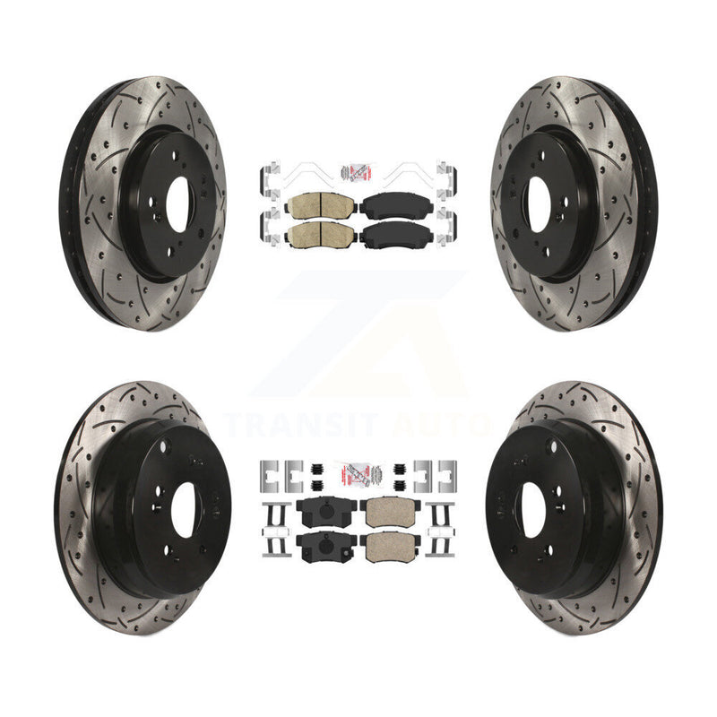 Transit Auto KDA-102652 Disc Brake Kit for 2007-2012 Acura RDX - Front and Rear product image