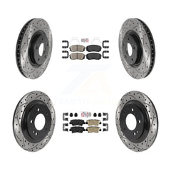 Transit Auto KDA-102658 Disc Brake Kit for 2016 Hyundai Sonata - Front and Rear product image