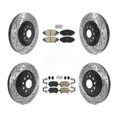 Transit Auto KDA-102663 Disc Brake Kit for 2018-2021 Volkswagen GTI - Front and Rear product image