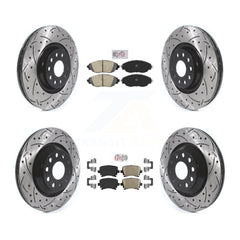 Transit Auto KDA-102664 Disc Brake Kit for 2018-2021 Volkswagen GTI - Front and Rear product image