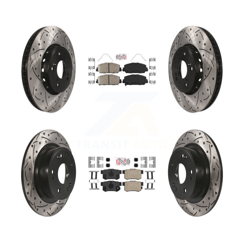 Transit Auto KDA-102667 Disc Brake Kit for 2016 Acura ILX - Front and Rear product image