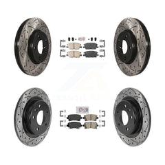 Transit Auto KDA-102668 Disc Brake Kit for 2016 Chevrolet Malibu - Front and Rear product image