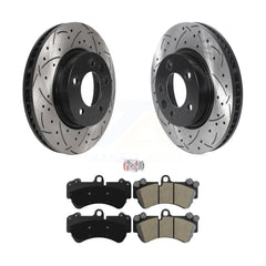 Transit Auto KDA-102674 Disc Brake Kit for 2003-2010 Porsche Cayenne, Volkswagen Touareg - Front product image