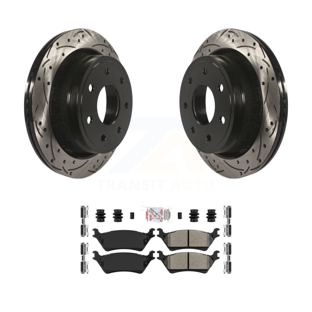 Transit Auto KDA-102677 Disc Brake Kit for 2012-2014 Ford F-150 - Rear product image