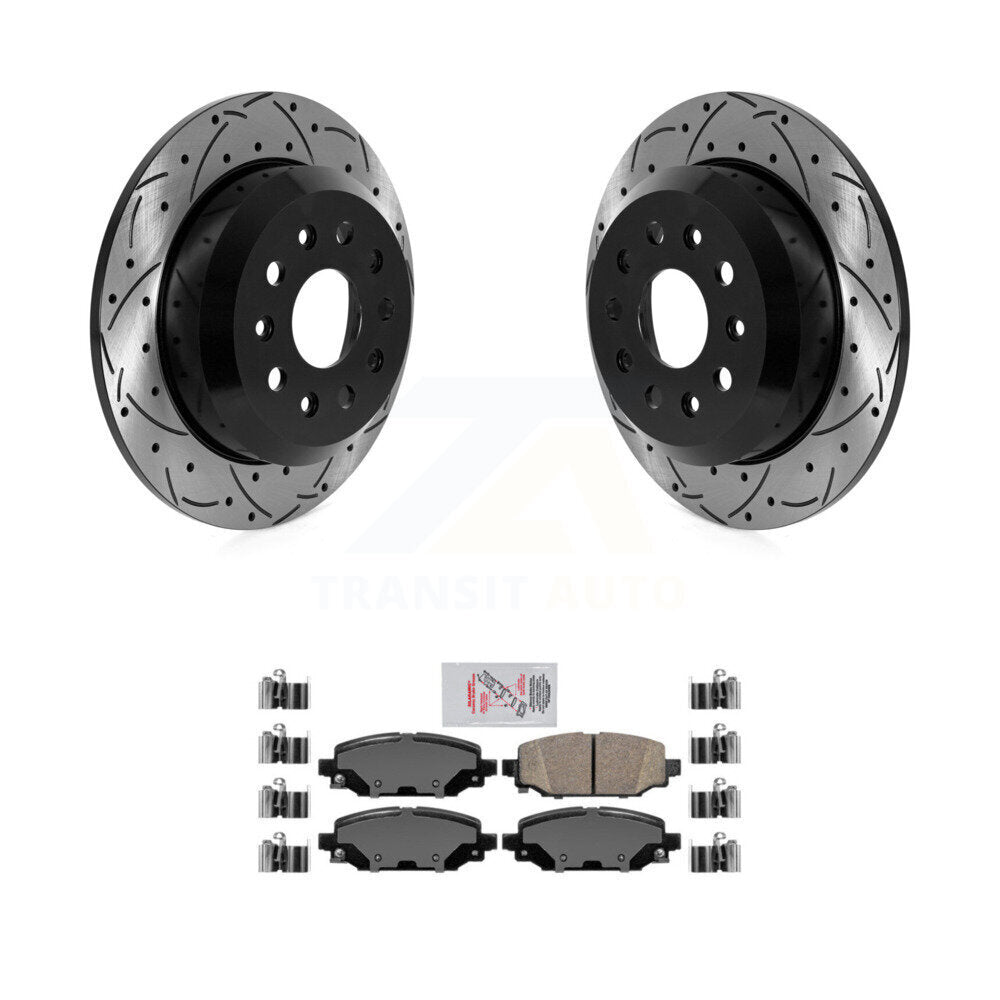 Transit Auto KDA-102681 Disc Brake Kit for 2018-2020 Jeep Wrangler - Rear product image