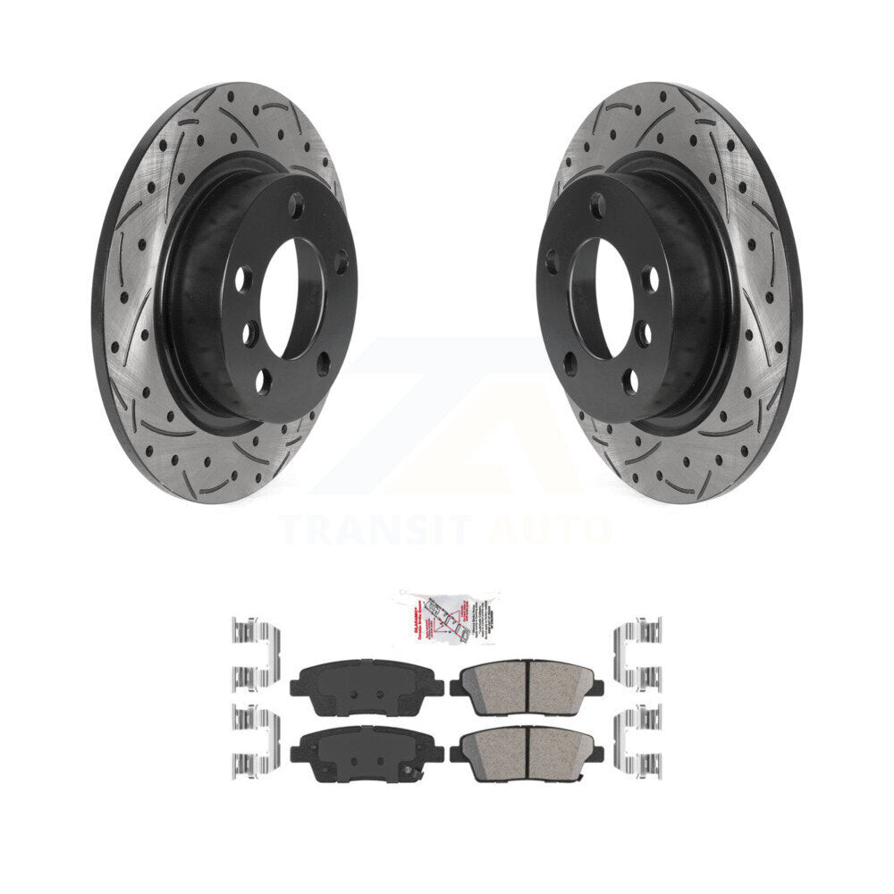 Transit Auto KDA-102685 Disc Brake Kit for 2012-2016 Mini Cooper Paceman, Mini Cooper Countryman - Rear product image