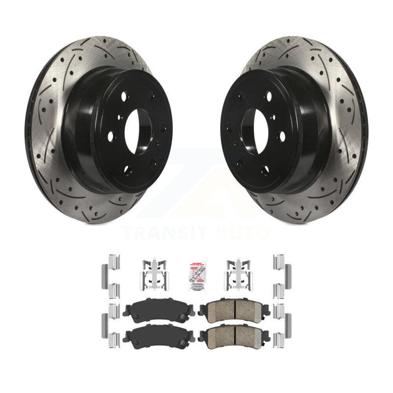 Transit Auto KDA-102686 Disc Brake Kit for 2007 GMC Sierra 1500 Classic - Rear product image
