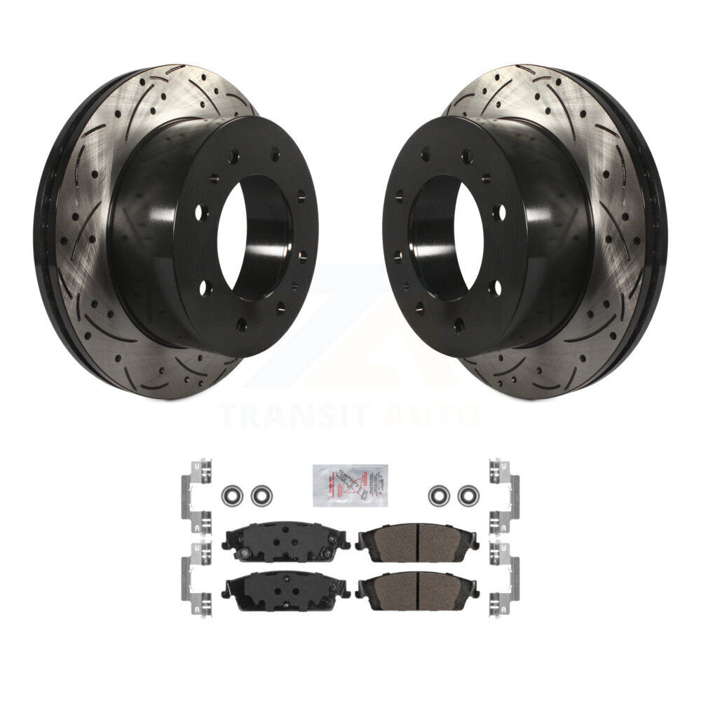 Transit Auto KDA-102688 Disc Brake Kit for 2017-2019 Chevrolet Suburban - Rear product image