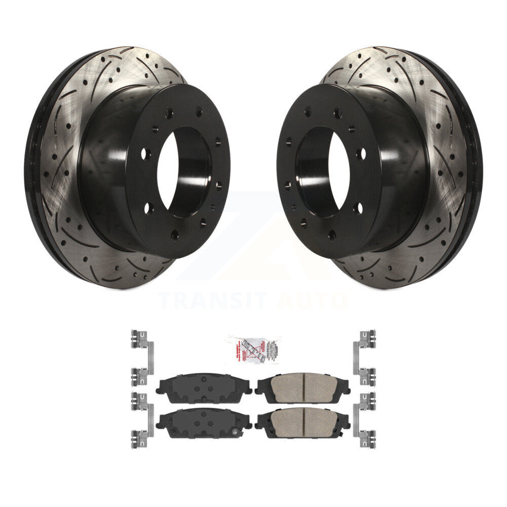 Transit Auto KDA-102689 Disc Brake Kit for 2017-2019 Chevrolet Suburban - Rear product image