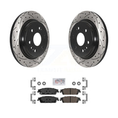 Transit Auto KDA-102690 Disc Brake Kit for 2019 Chevrolet Silverado 1500 LD, GMC Sierra 1500 Limited - Rear product image