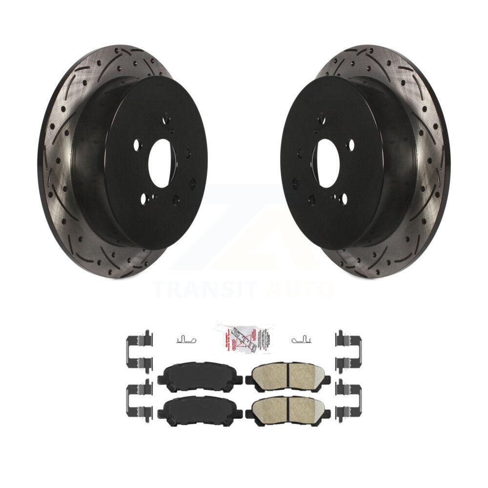 Transit Auto KDA-102692 Disc Brake Kit for 2014 Toyota Highlander - Rear product image