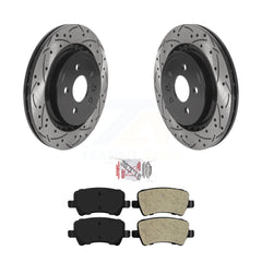 Transit Auto KDA-102694 Disc Brake Kit for 2007-2018 Volvo S60, Volvo V60, Volvo S80 & more - Rear product image