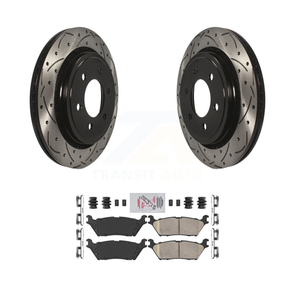 Transit Auto KDA-102696 Disc Brake Kit for 2015-2017 Ford F-150 - Rear product image