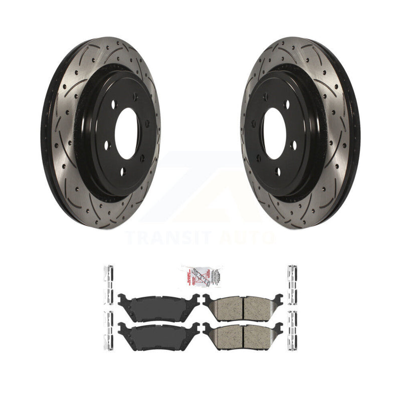 Transit Auto KDA-102697 Disc Brake Kit for 2015-2017 Ford F-150 - Rear product image