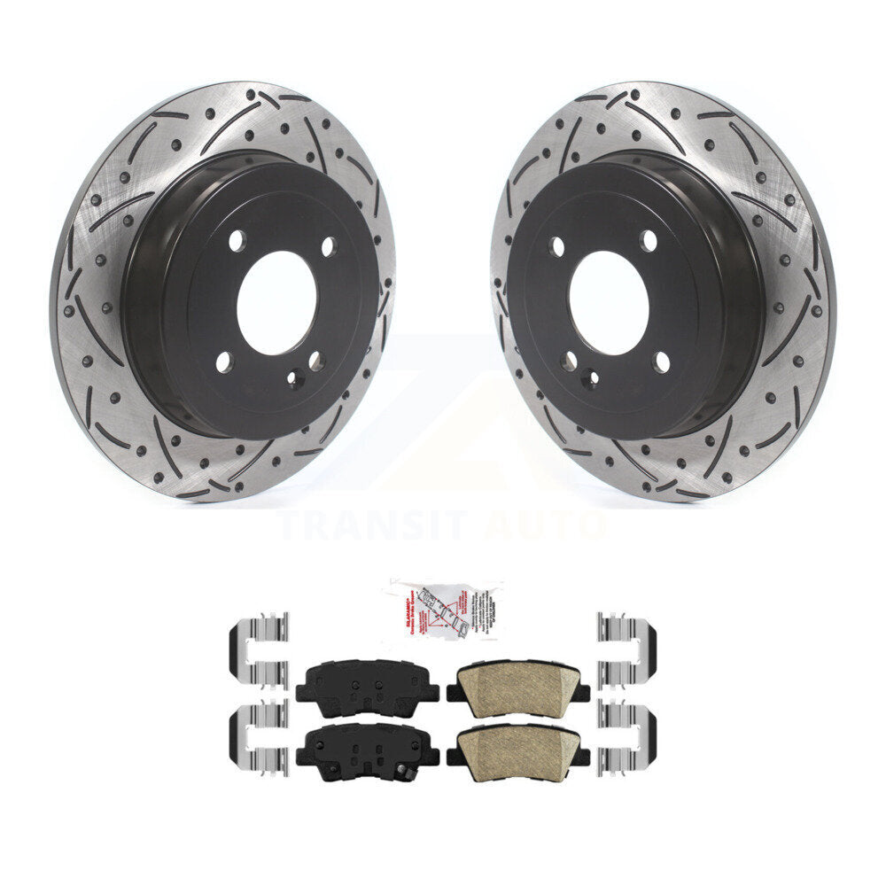 Transit Auto KDA-102703 Disc Brake Kit for 2011 Hyundai Accent - Rear product image