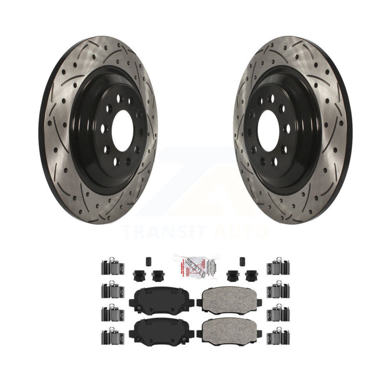 Transit Auto KDA-102706 Disc Brake Kit for 2014-2022 Jeep Cherokee - Rear product image