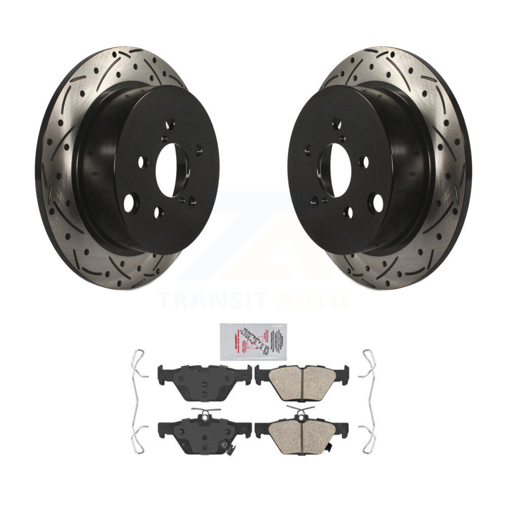 Transit Auto KDA-102710 Disc Brake Kit for 2019-2020 Subaru Crosstrek - Rear product image