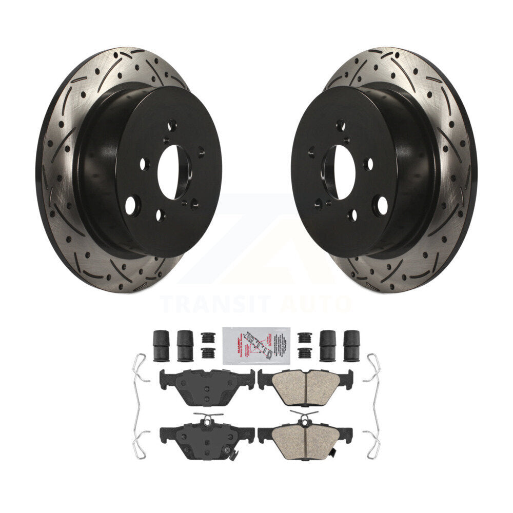 Transit Auto KDA-102711 Disc Brake Kit for 2019-2020 Subaru Crosstrek - Rear product image