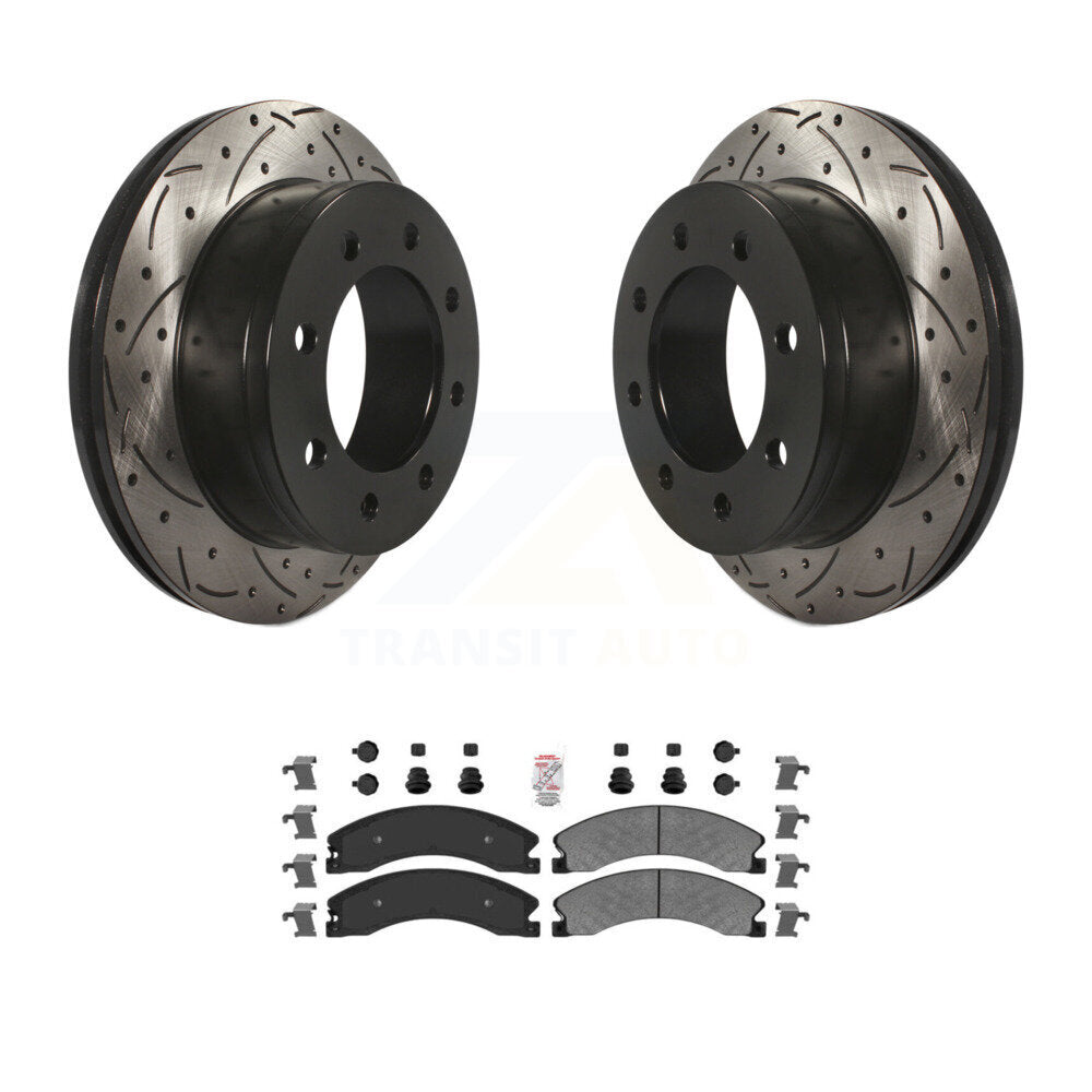 Transit Auto KDA-102717 Disc Brake Kit for 2010-2011 Chevrolet Express 4500 - Rear product image