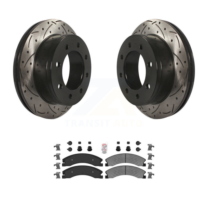 Transit Auto KDA-102717 Disc Brake Kit for 2010-2011 Chevrolet Express 4500 - Rear product image