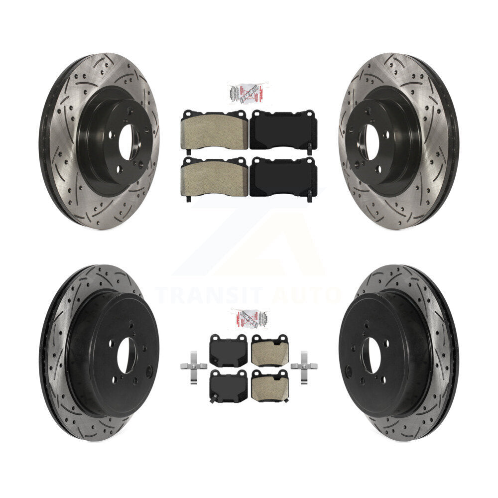 Transit Auto KDA-102728 Disc Brake Kit for 2019 Toyota 86 - Front and Rear product image
