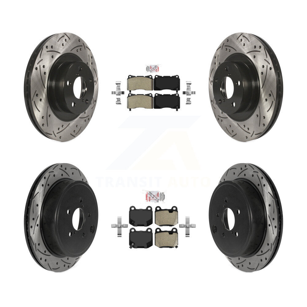 Transit Auto KDA-102729 Disc Brake Kit for 2019 Toyota 86 - Front and Rear product image