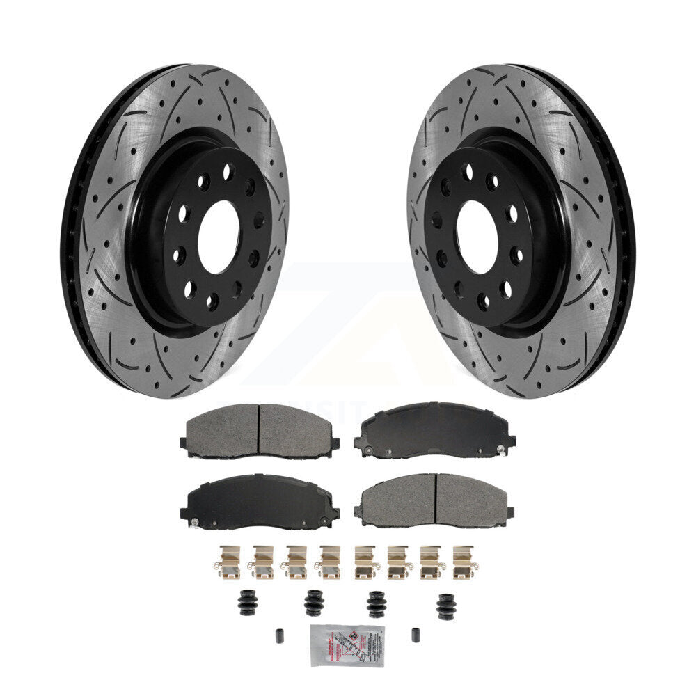 Transit Auto KDA-102751 Disc Brake Kit for 2021-2024 Jeep Wrangler - Front product image